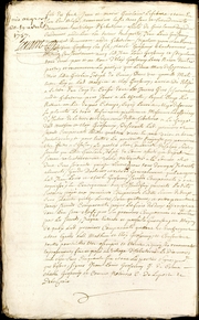 Document manuscrit retranscrit ci-contre.