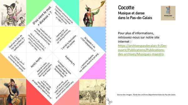 Cocottes en papier - Jeux des archives - Service éducatif - Découvrir