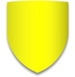 Blason jaune.