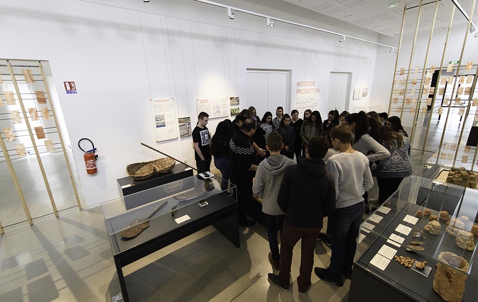 La salle d'exposition temporaire accueille chaque année une nouvelle thématique. Elle est ouverte à tous des journées européennes du patrimoine (septembre) aux journées européennes de l'archéologie (juin). 
