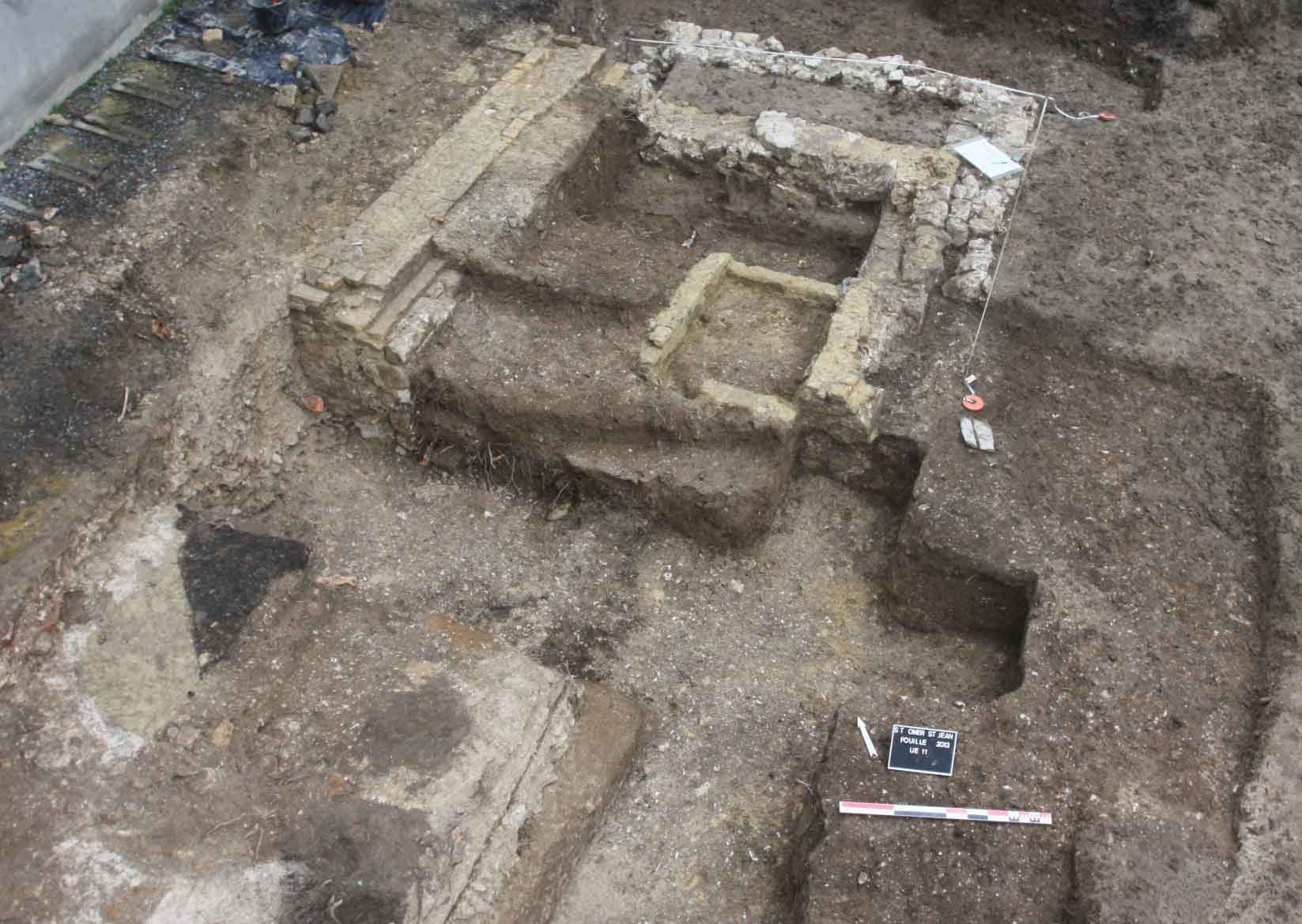 Succession des bâtiments