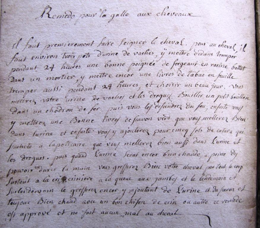 Texte manuscrit transcrit ci-contre.