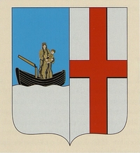 Blason d'Aubin-Saint-Vaast.