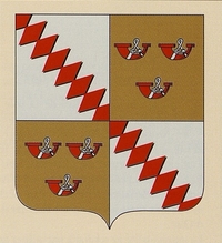 Blason de Sains-lès-Pernes.