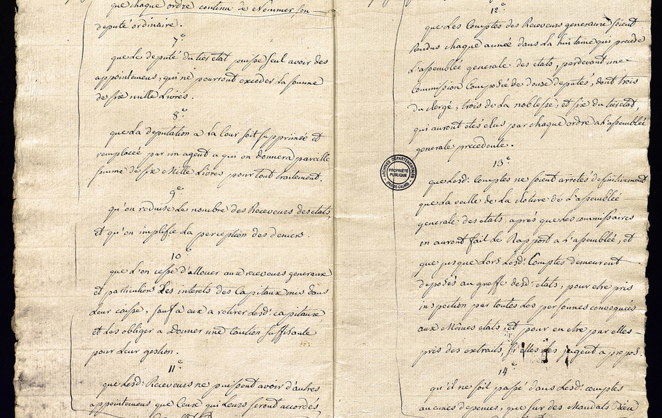 Texte manuscrit retranscrit ci-dessous.