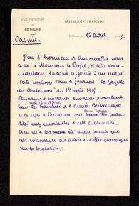 Texte manuscrit retranscrit ci-contre.