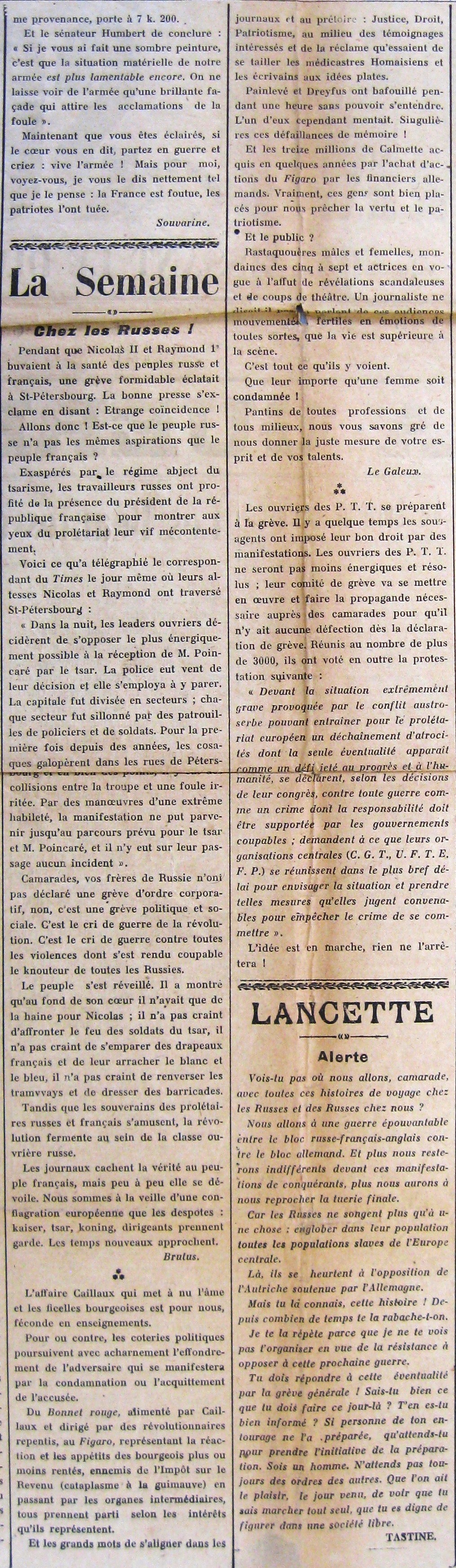 Texte imprimé retranscrit ci-contre.