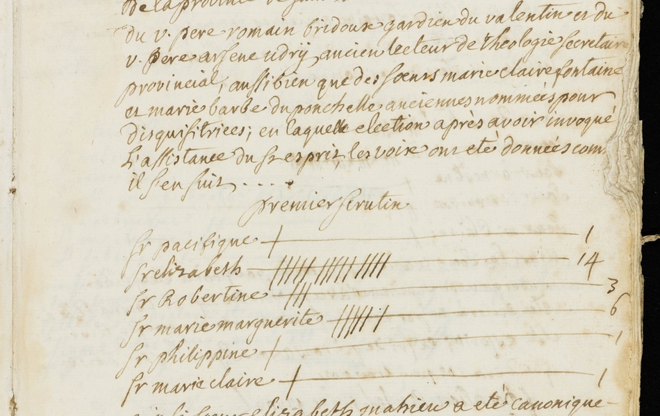 Page de registre manuscrite transcrite ci-dessous.