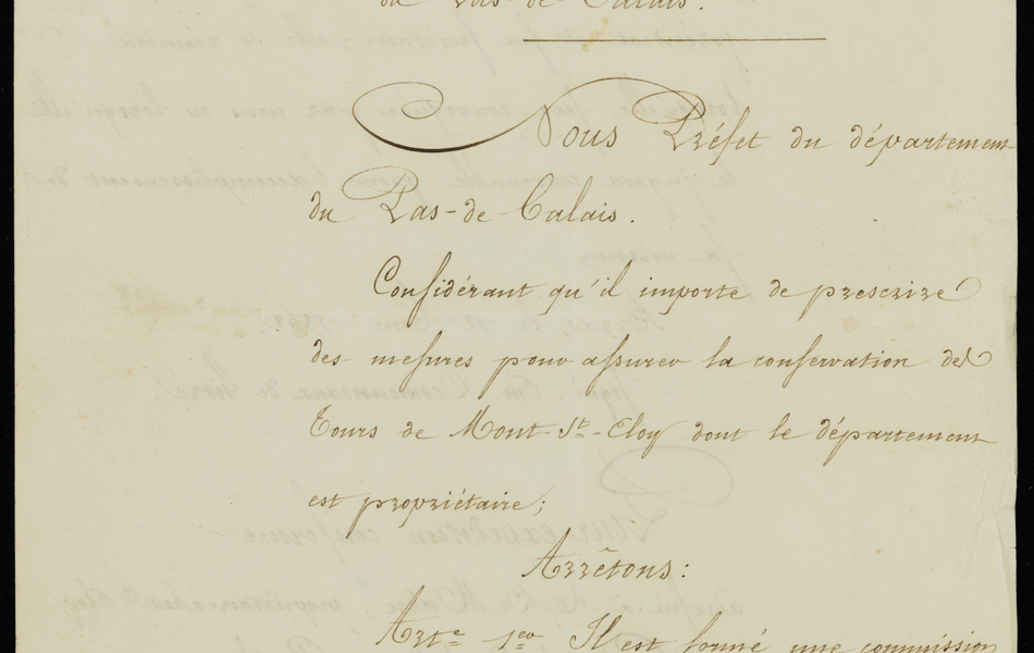 Document manuscrit retranscrit ci-contre.