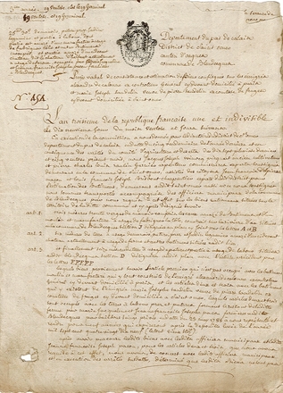 Document manuscrit retranscrit ci-contre.