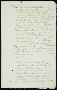 Document manuscrit retranscrit ci-contre.