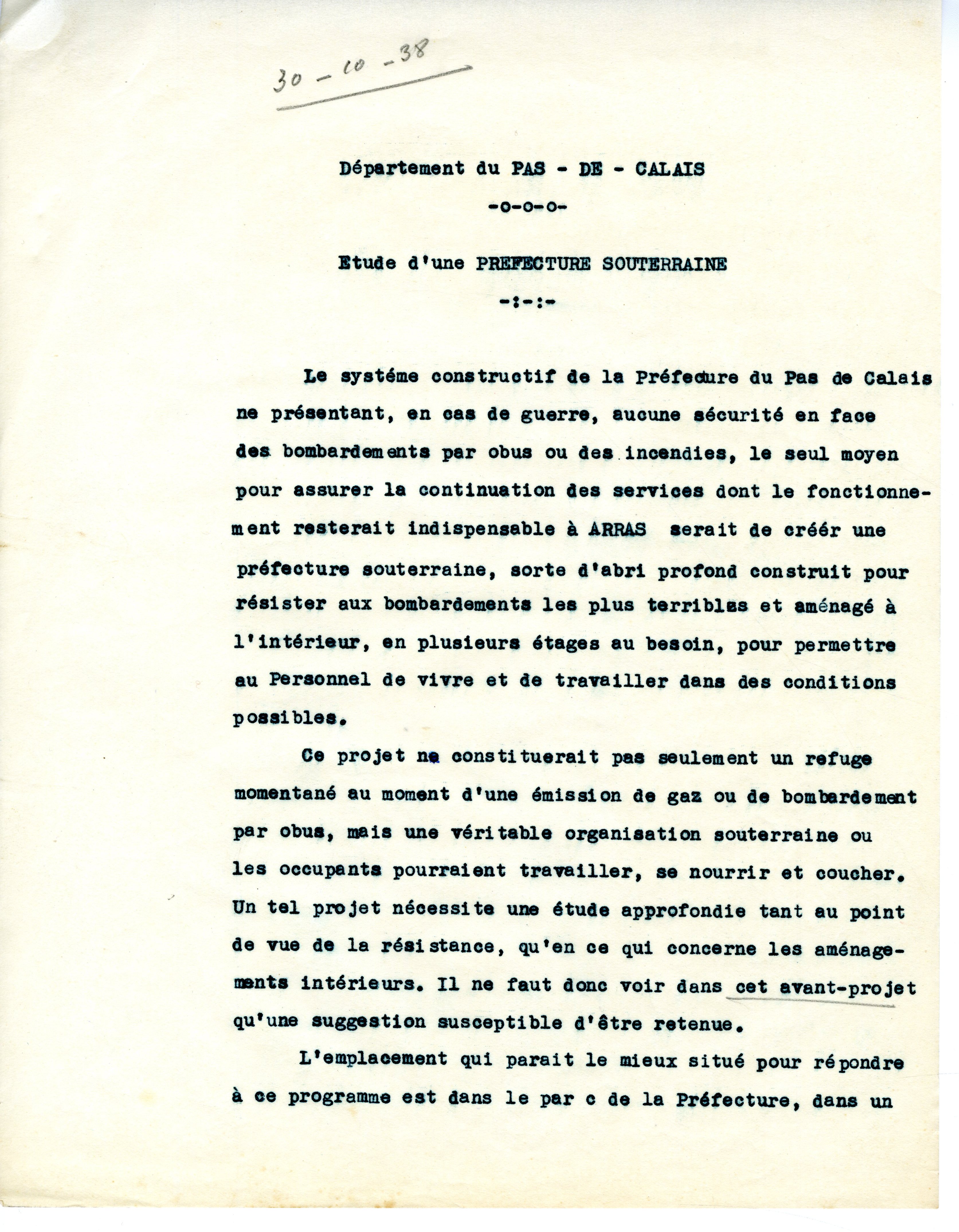 Texte dactylographié retranscrit ci-dessous.