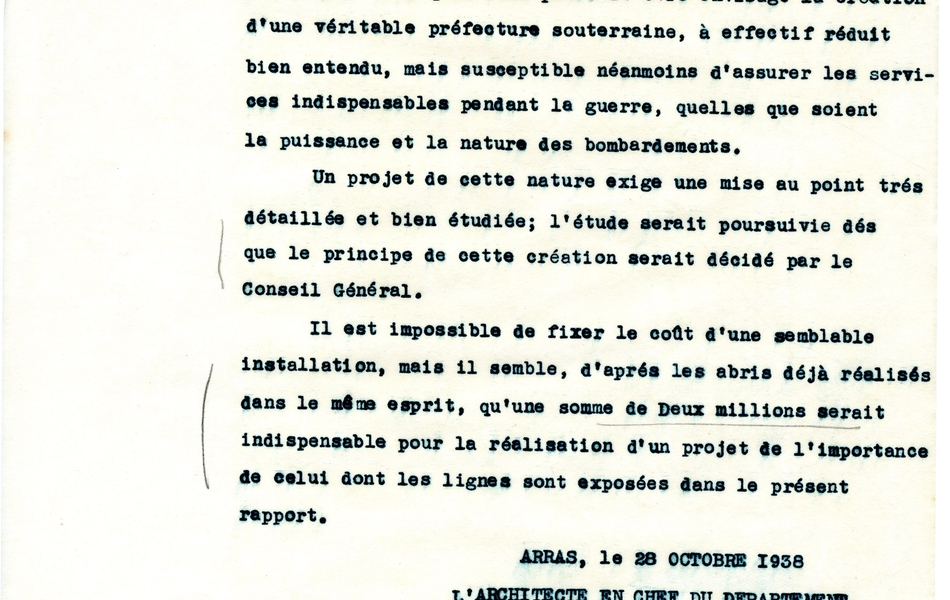 Texte dactylographié retranscrit ci-dessous.