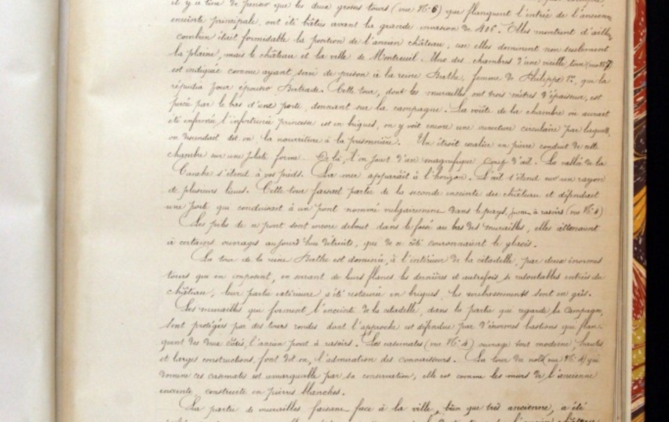 Texte manuscrit retranscrit ci-dessous