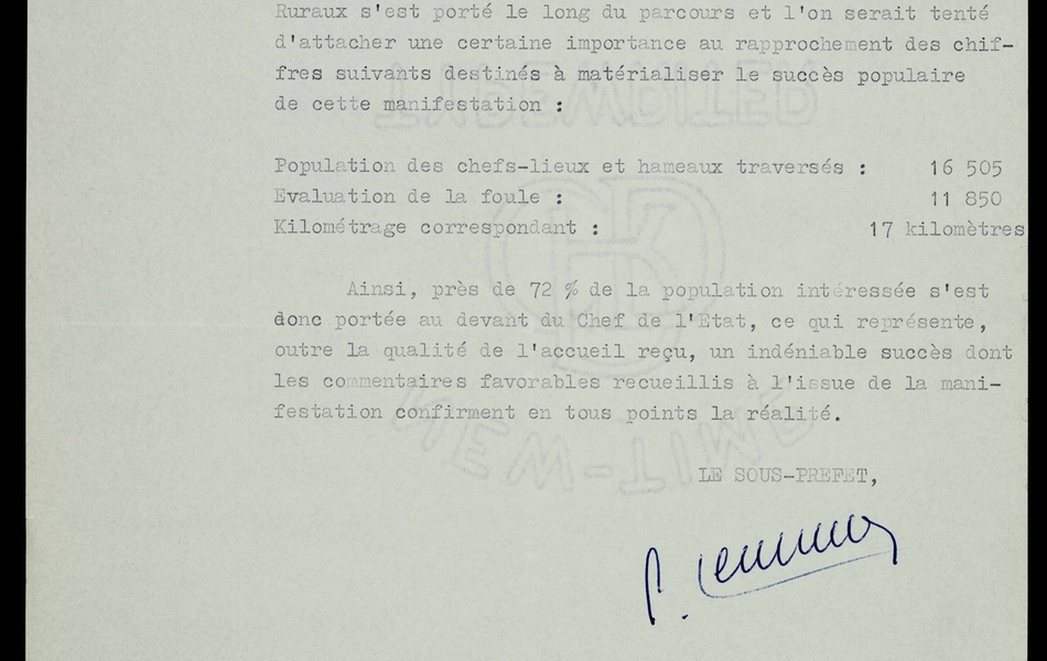 Document dactylographié retranscrit ci-dessous.