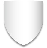 Blason blanc.