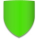 Blason vert.