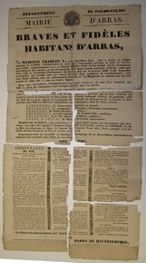 Papier acide déchiré